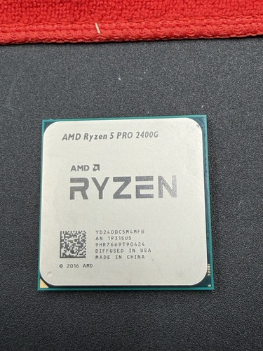 Amd ryzen pro 2400g - 5, cores