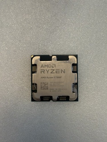 Ryzen 7500f cpu 5ghz - 5ghz,, 6