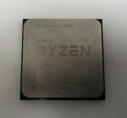 Amd ryzen 3600 core 3 - 5, 3.6