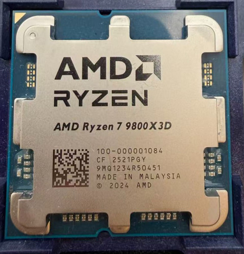 Amd ryzen 9800x3d core - amd, 7