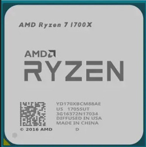 Amd cpu ryzen 1700x - ryzen,