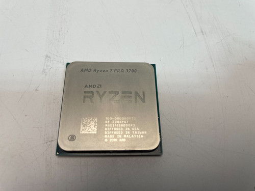 Amd ryzen pro 3700 - pro, 8